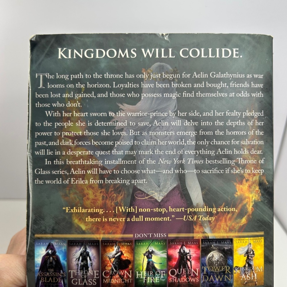 Empire of Storms Paperback by Sarah J. Maas Throne of Glass - Picture 8 of 16
